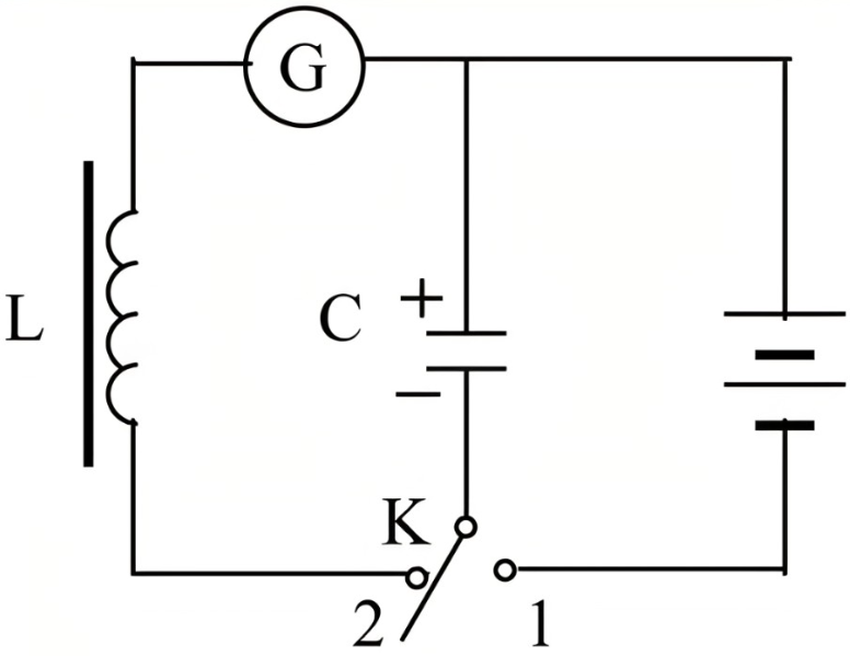 电磁振荡电路图